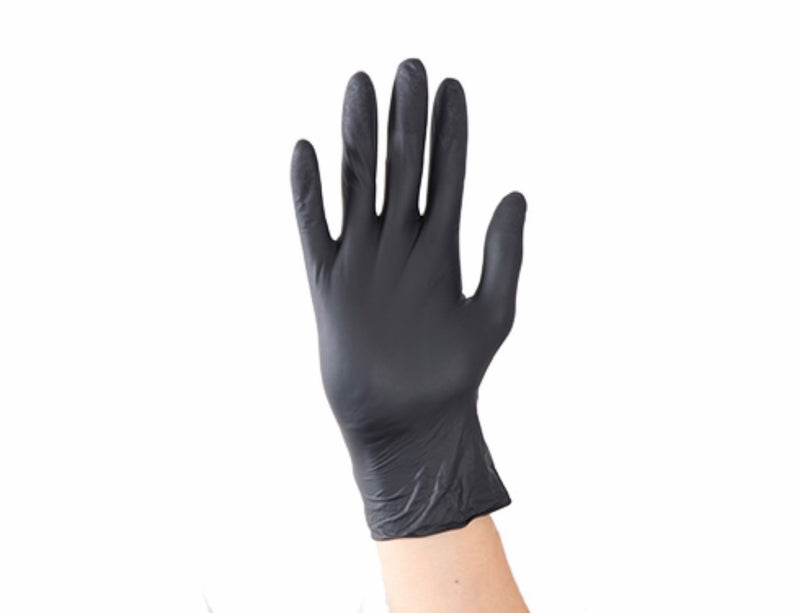 Wurth Nitrile Disposable Gloves Powder Free Black 100Pcs L, XL