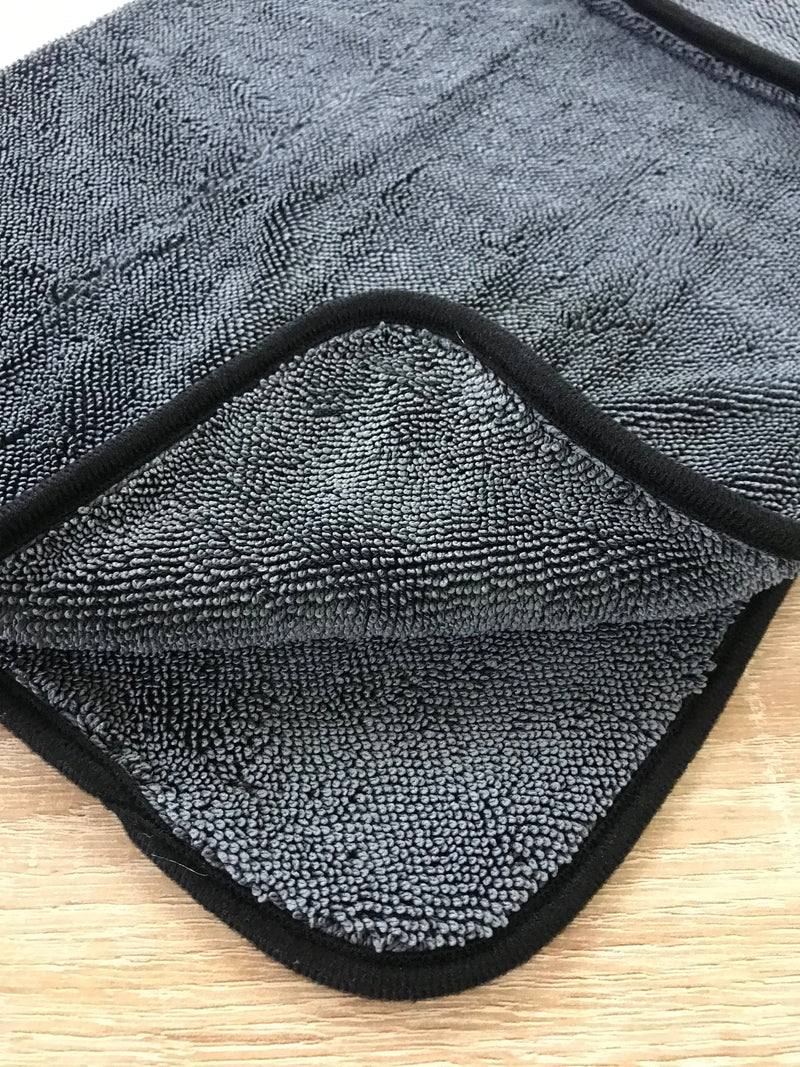 Deluxe Microfibre Drying Towel 1000mm x 500mm, 1200gsm  Car Detailing Aquila369 Pro Range