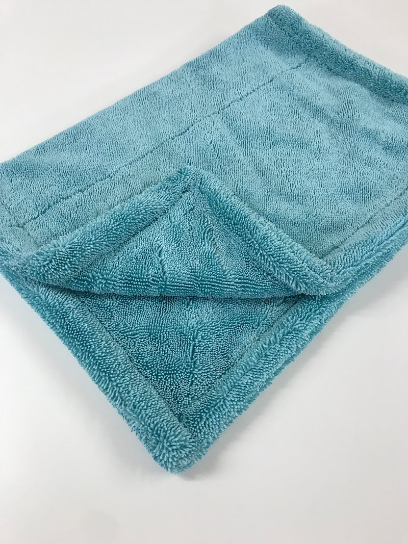 Triple Twisted Microfibre  Drying Towel 800mm x 500mm, 1400gsm Car Detailing Aquila369